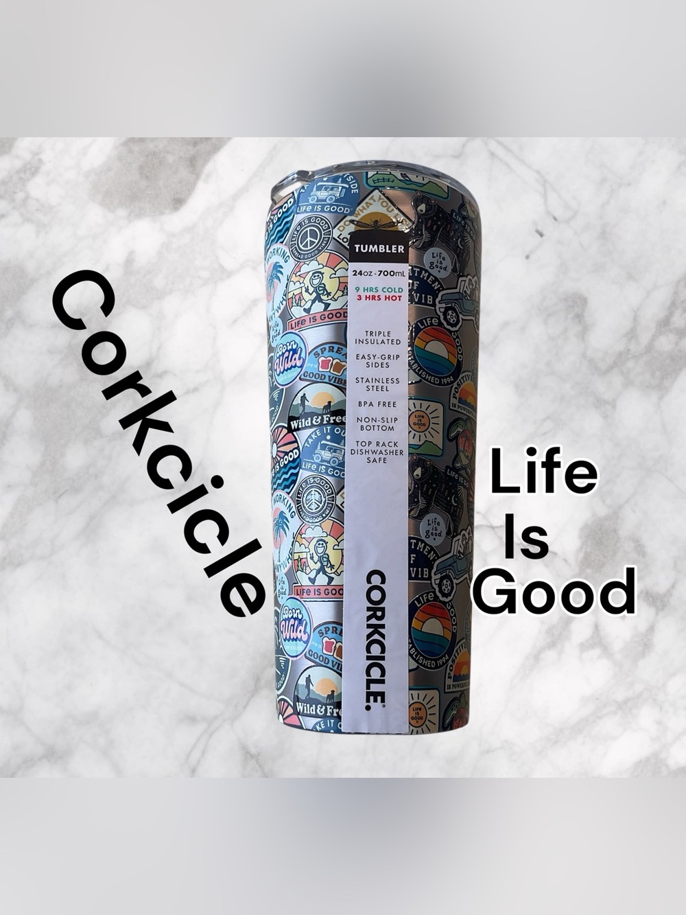 Corkcicle 24 oz. Tumbler, NWT